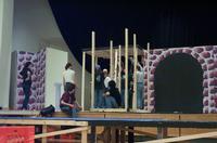 Raising the balcony platforms.