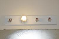 Bathroom lights in the place San Diego Town & Country Resort put me in