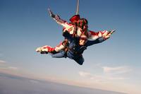 Surprisingly, when you're going skydiving for the first time, there's not that much variation in pictures.