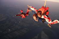 Ever imagine what a glass-bottomed airplane would be like?