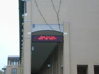 And finally the sign is owned....