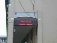 And finally the sign is owned....