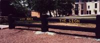 Why hack the sign...