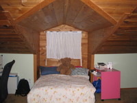 my bed never looks this nice..