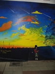 Mural at Katoomba train station (no, I don't know what it means, either)