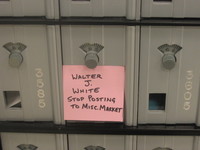 Apparently Walter White is not so popular...