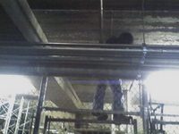 cmarshal tries to climb out
