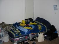 My Bed. Note the Pikachus.
