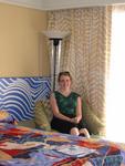 Hey! I'm in a random hotel room!